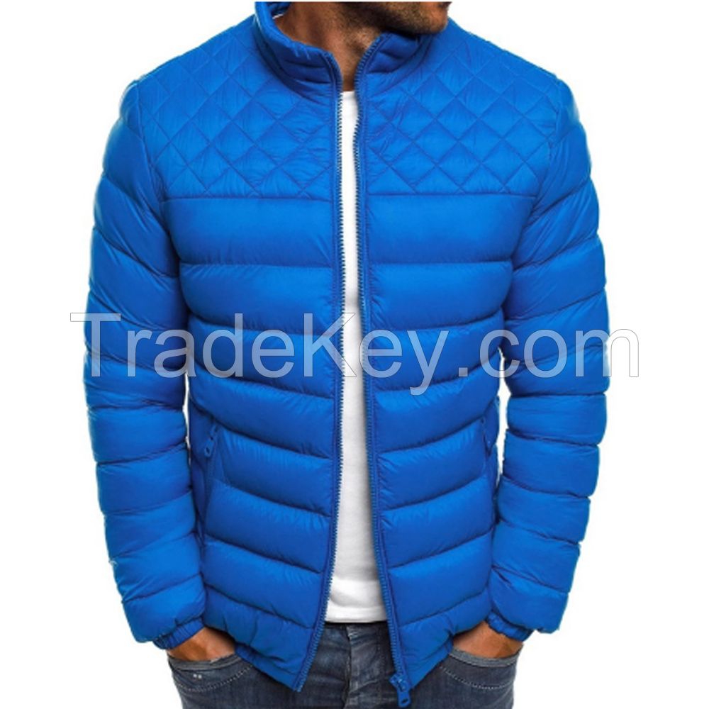 New Fashion Customized Winter Thick Casual Puffer Hiking Down Jackets For Men