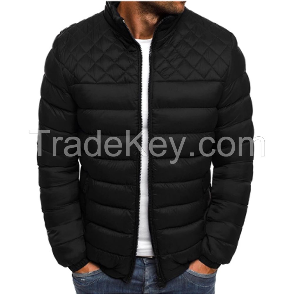 New Fashion Customized Winter Thick Casual Puffer Hiking Down Jackets For Men