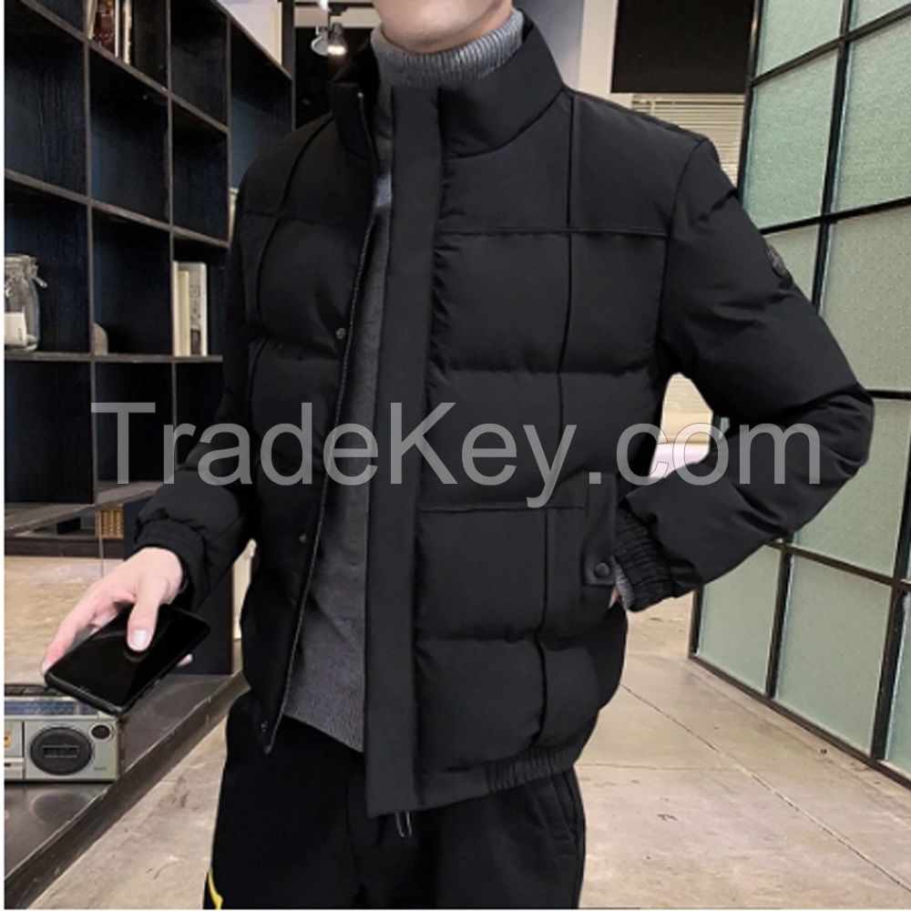 Wholesale Outdoor Light Warm Bubble Puff Duck Feather Custom Logo Men Coats Down Jacket Puffer Jacket