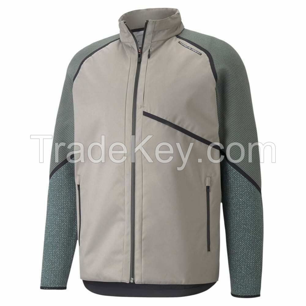 Custom Logo Light Outdoor Windbreaker Bomber Plus Size Men Puffer Jacket