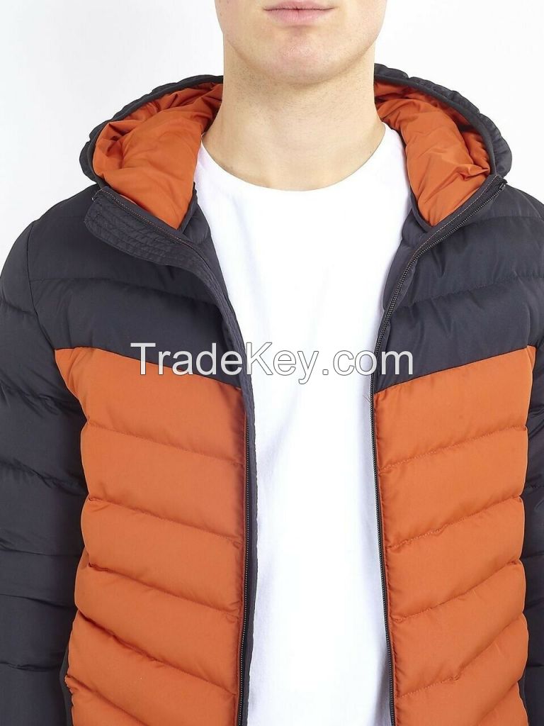 Wholesale Puffer Jacket For Men Customized Logo OEM Printed Men's Bubble Puffer Jacket