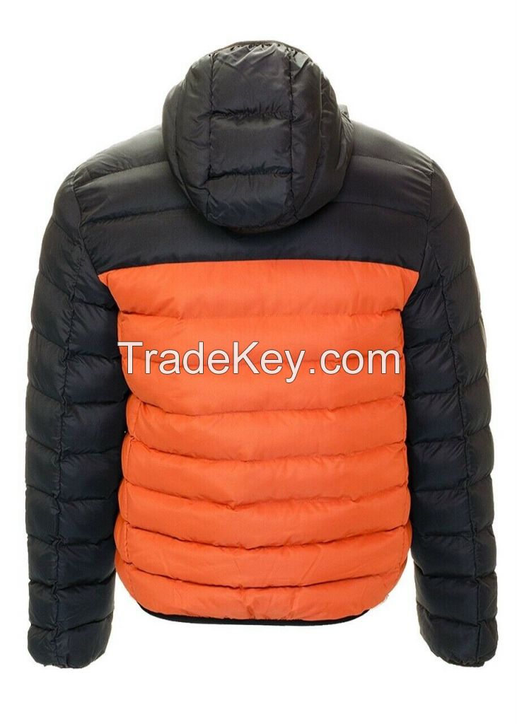 Wholesale Puffer Jacket For Men Customized Logo OEM Printed Men's Bubble Puffer Jacket