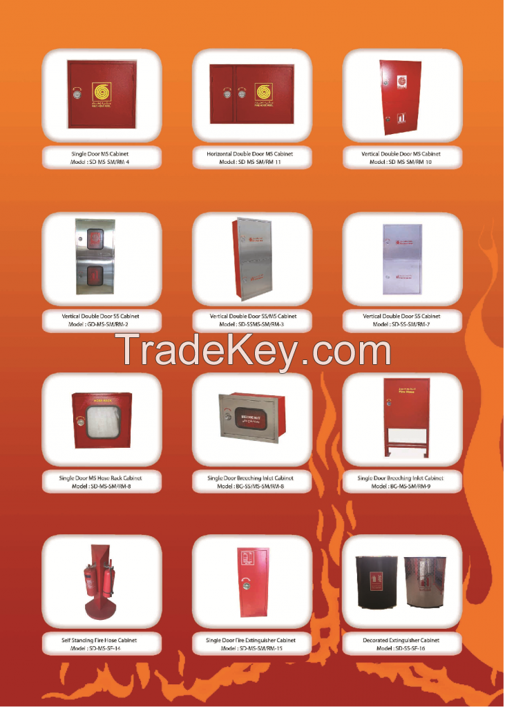 fire rated doors & fire hose reel cabinet