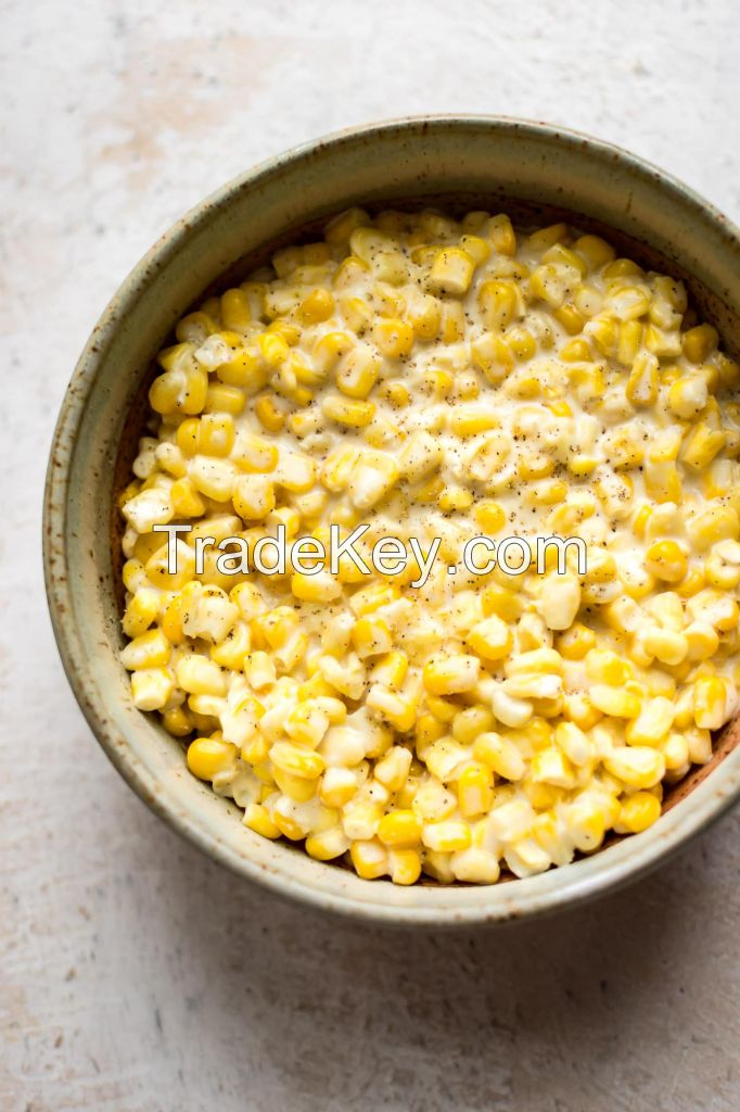 Canned cream corn/ Cream style corn in can