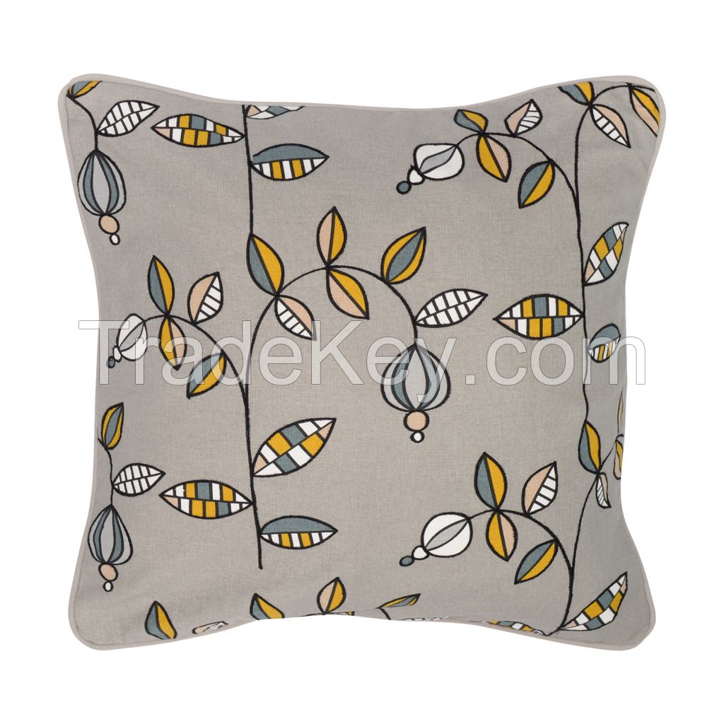 Cotton Cushion Cover Taiga Berries, Collection Russian North