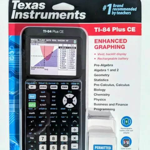 Best Offer! Texas Instruments Calculat0r TI-84 Plus CE Color Graphing Calculator, 7.5 Inch