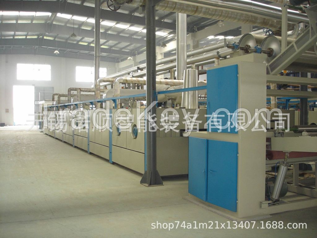   Fabric leather heat setting coating machine