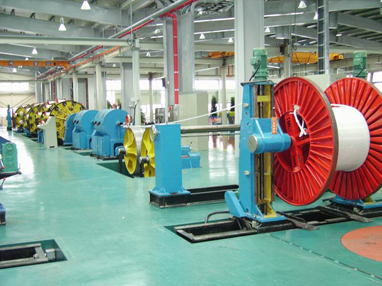 Cable manufacture equipment