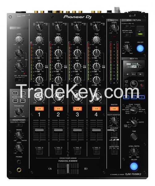Pioneer DJM-750MK2 Professional 4-channel DJ Mixer