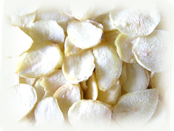 dehyrated garlic gains