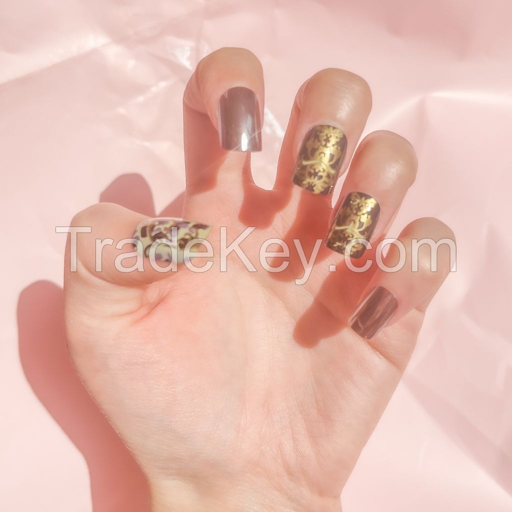 Ins Style short Round Nail