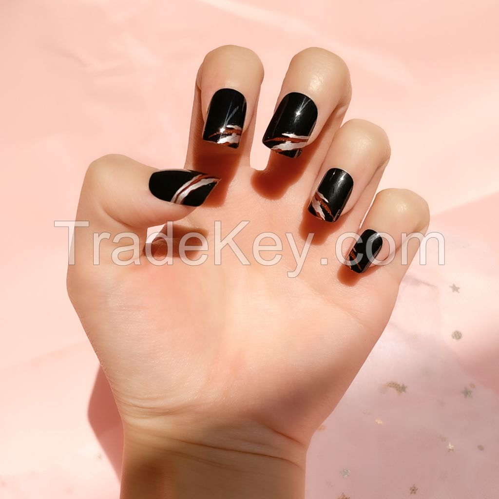 Ins Style short Round Nail