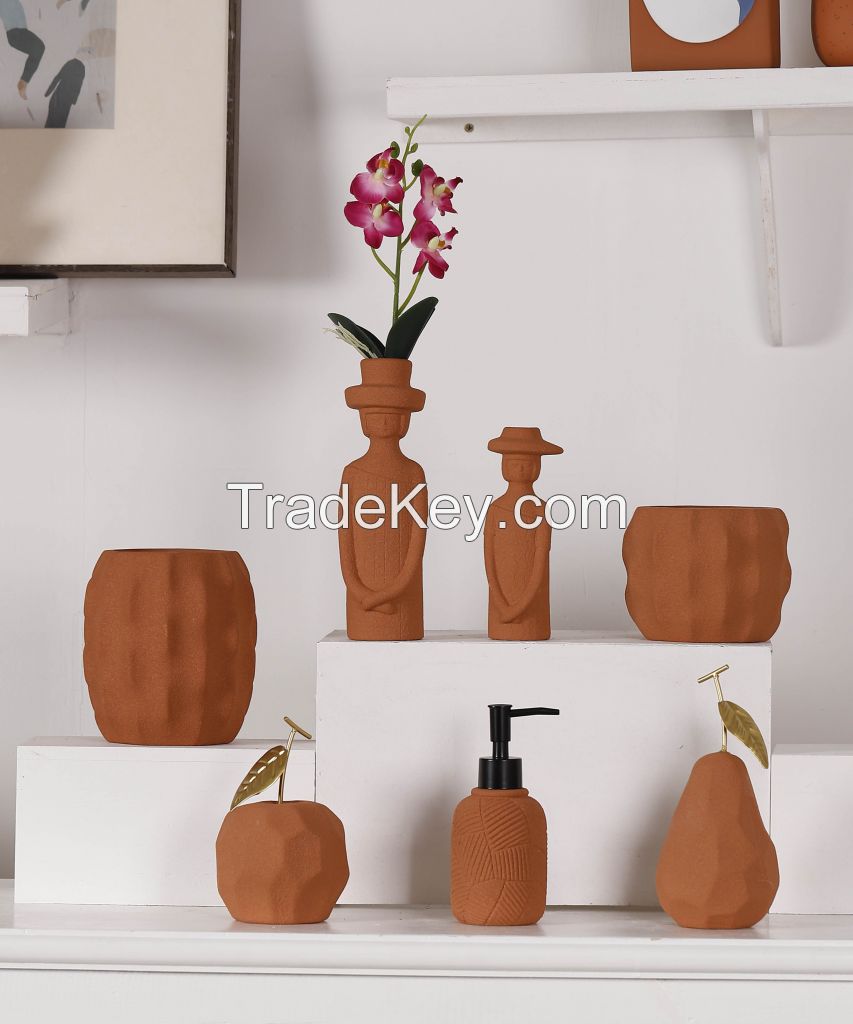 Factory Direct Terracotta Pots Classic Ceramic Flower Pot Multi Size Succulents Red Clay Planter Pots
