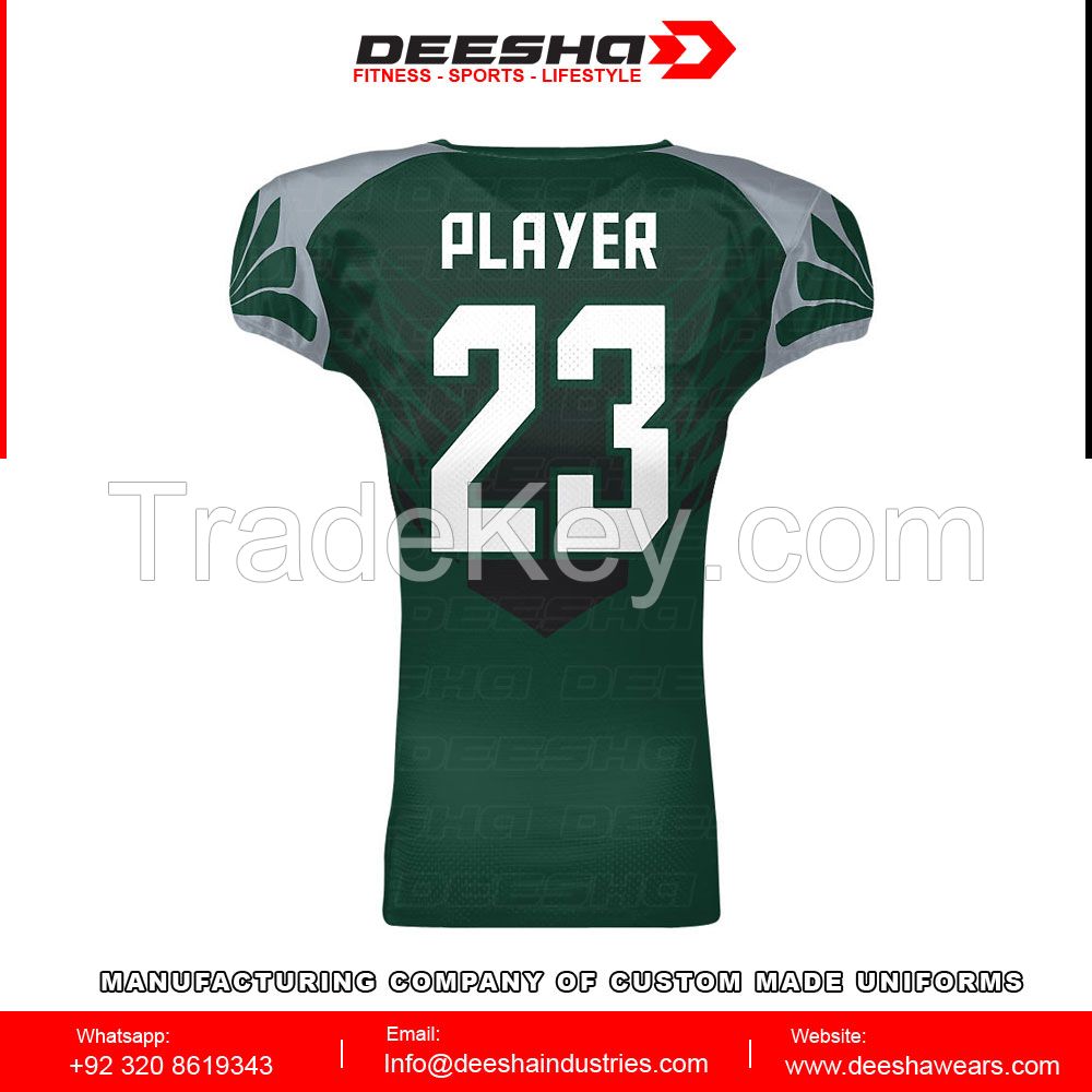 Sublimation American football Reversible jerseys panel