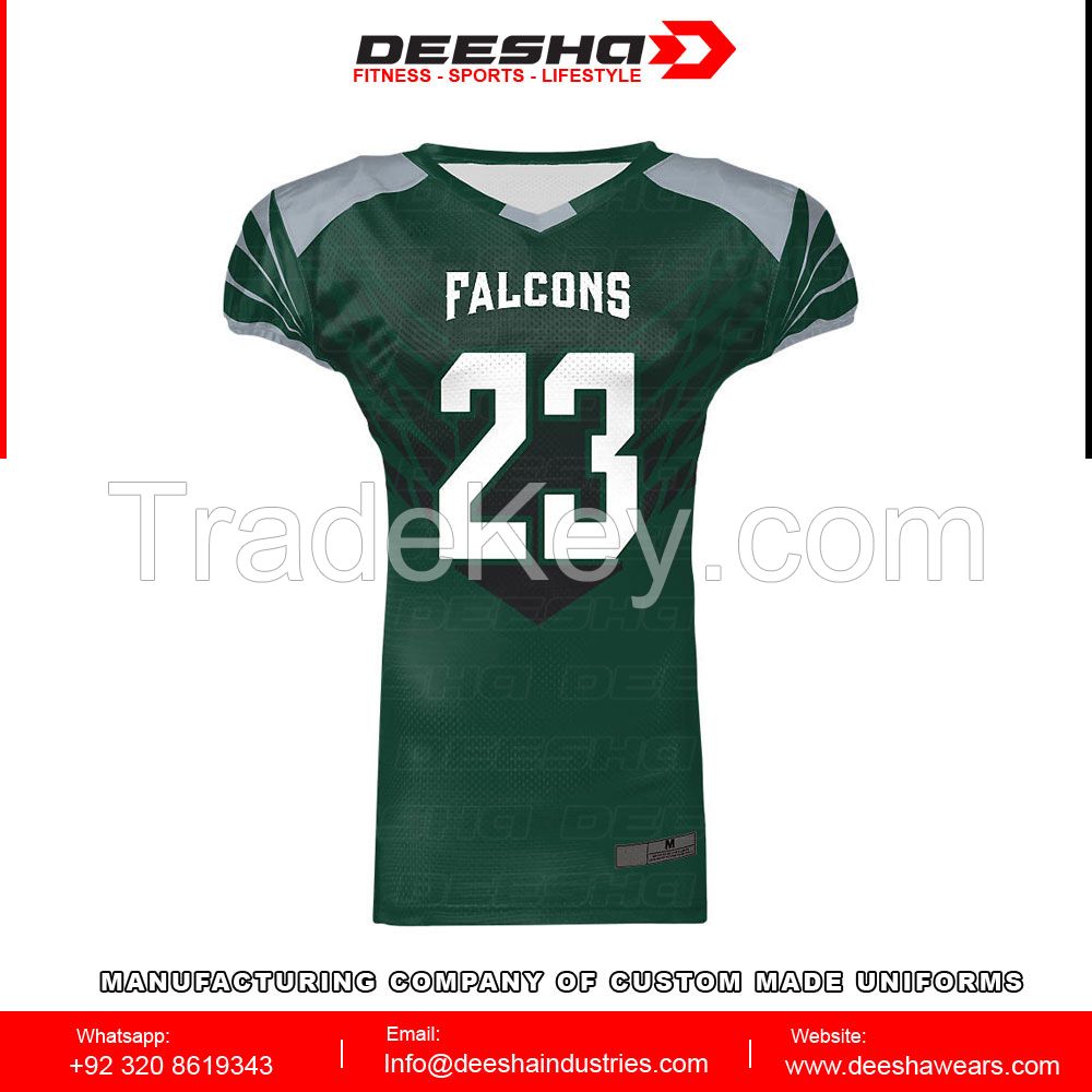 Sublimation American football Reversible jerseys panel