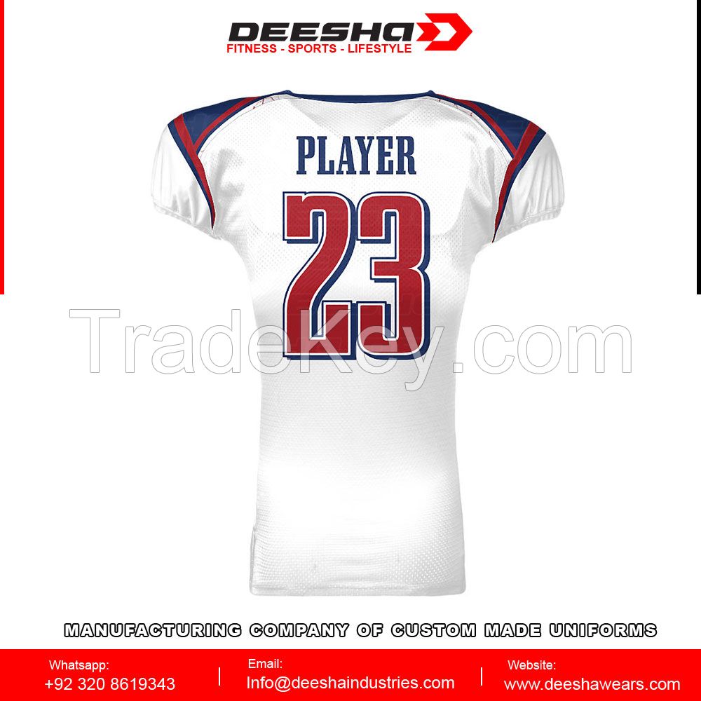 Sublimation American football Reversible jerseys panel