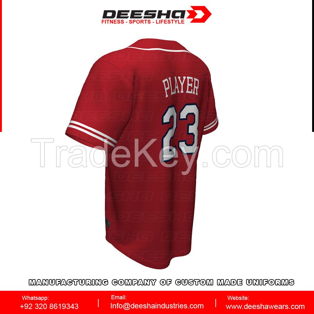 Baseball Full Button Jerseys