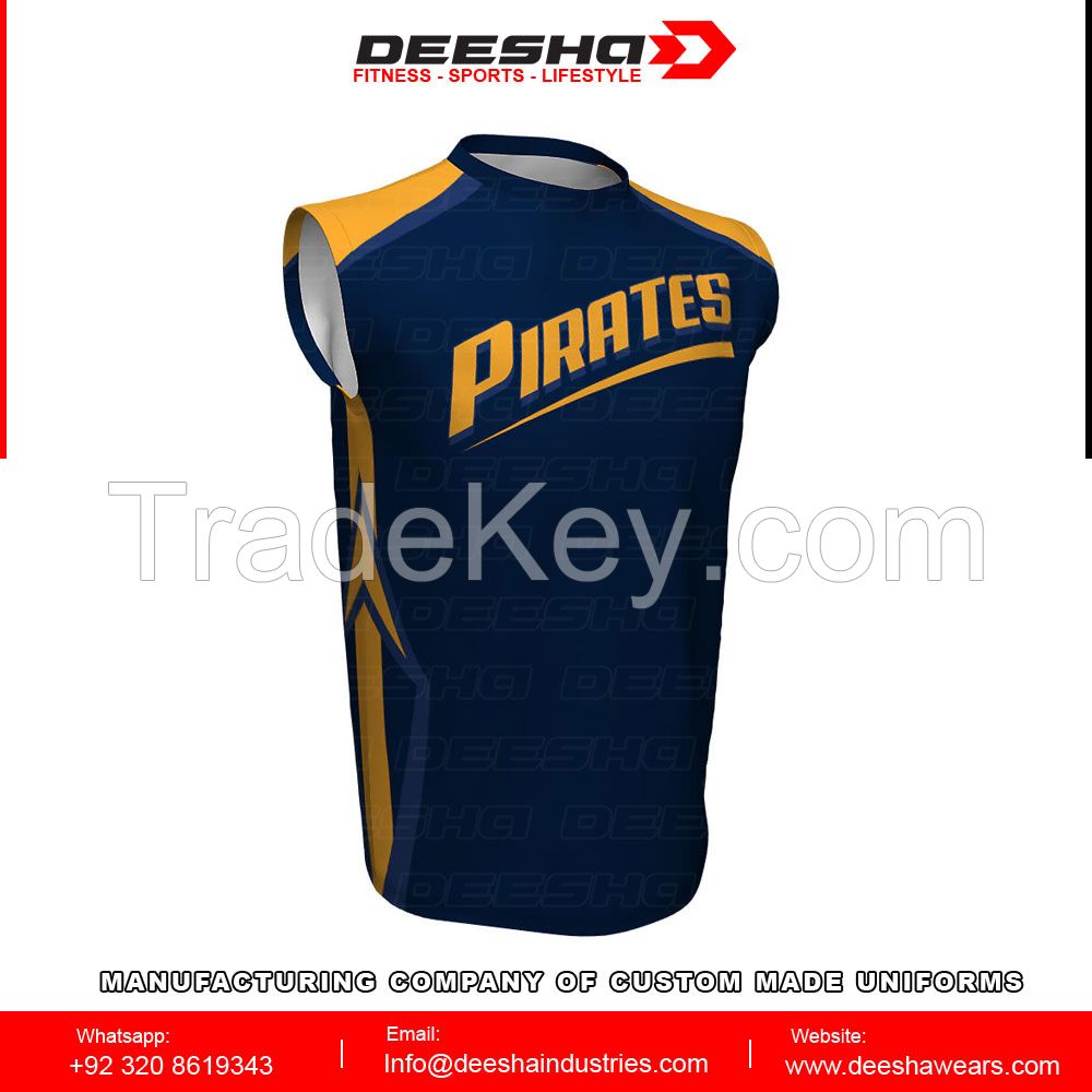 Baseball short sleeve Sublimated Jersey