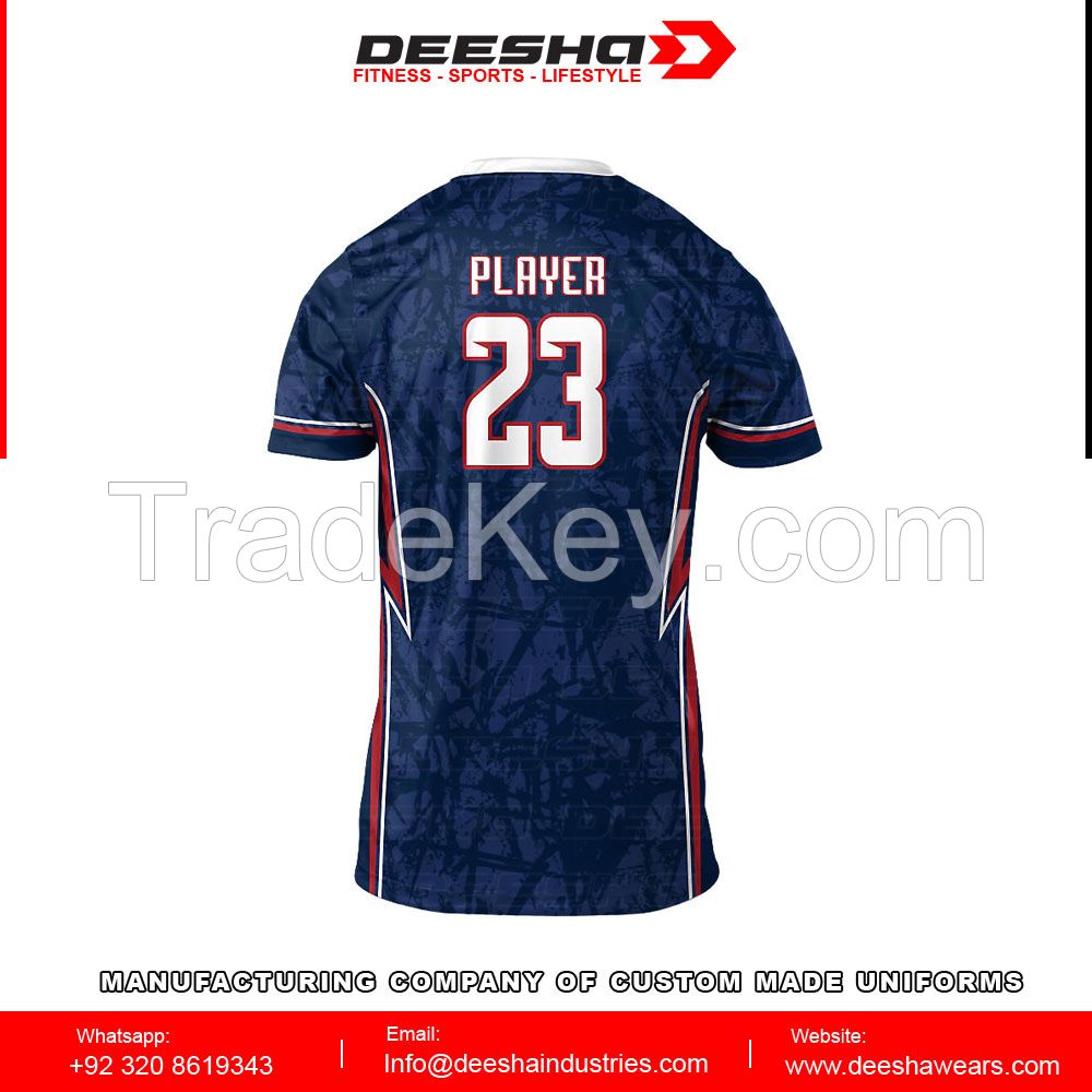 Sublimation volleyball jerseys for men