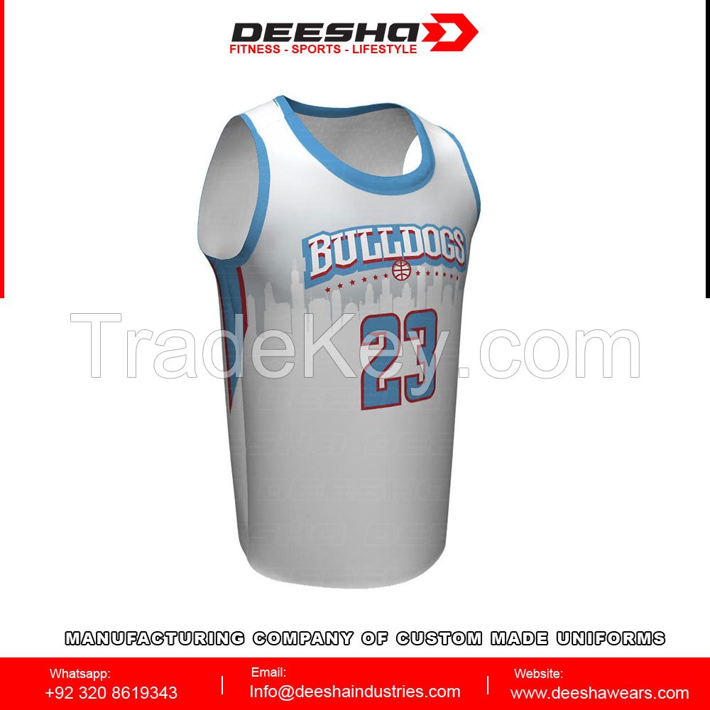 sublimation basketball jerseys for men
