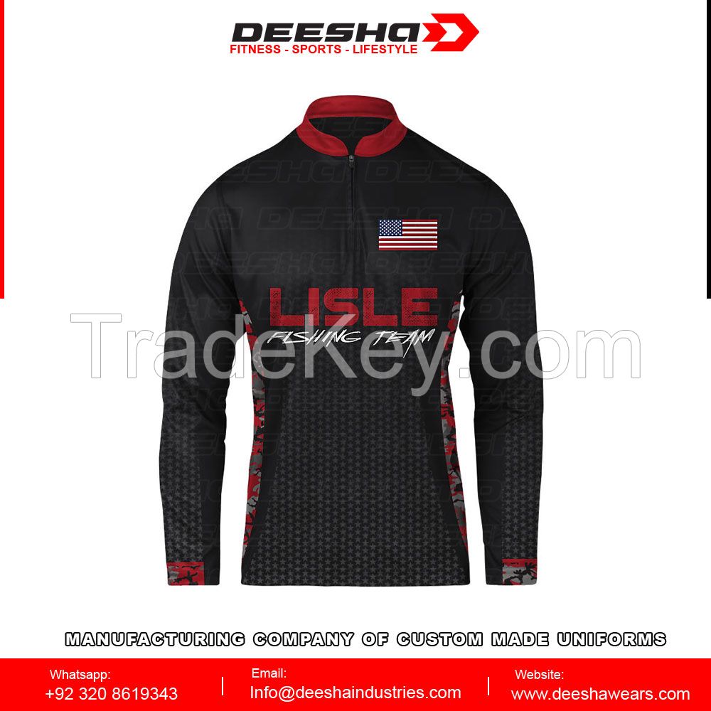Long sleeve Fishing Hunting jersey for men