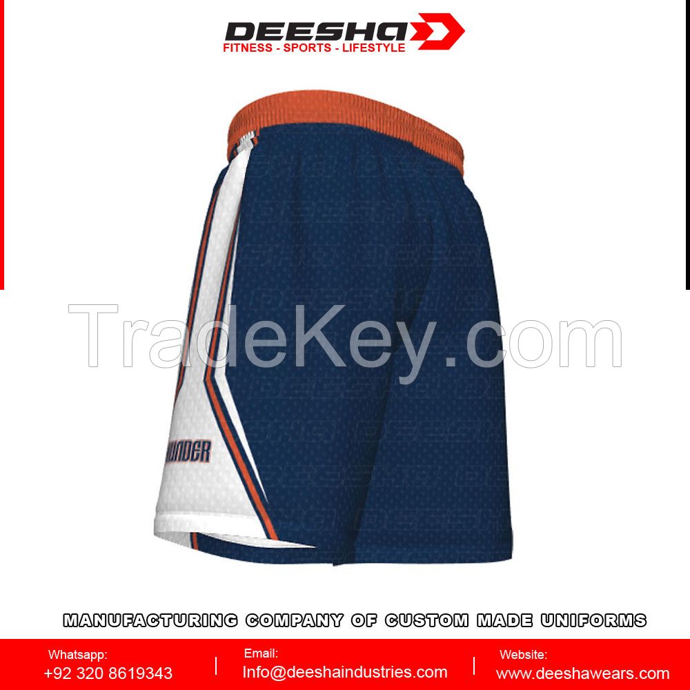 Sublimation basketball shorts