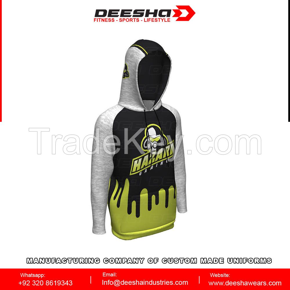 Sublimation Full Sleeve Fishing Hoodies