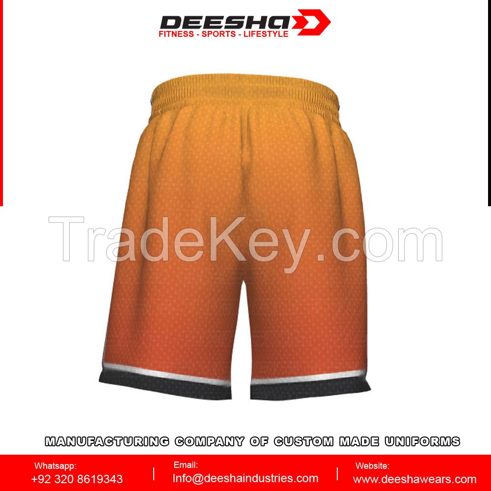basketball sublimated shorts