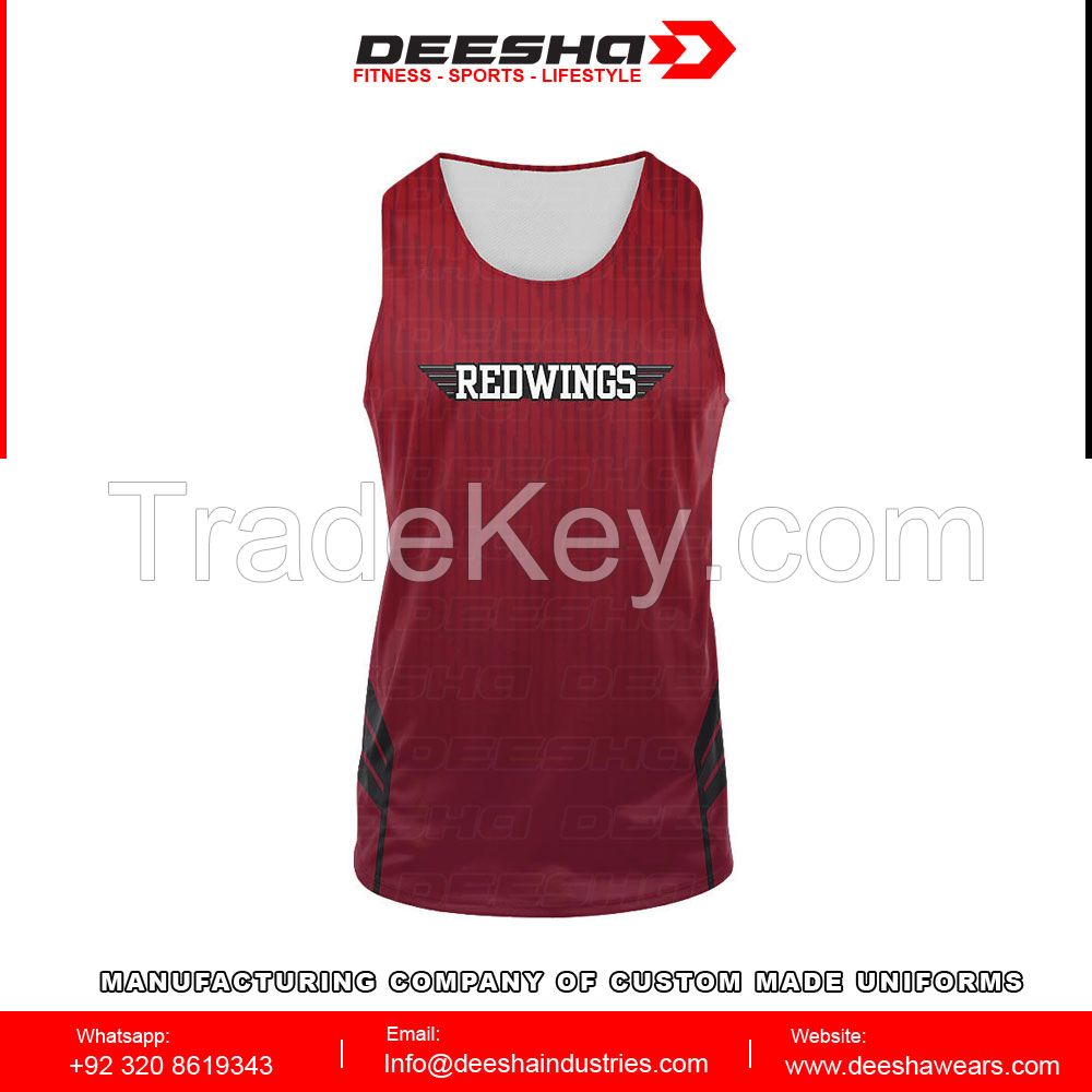 sublimated sports wears track jerseys