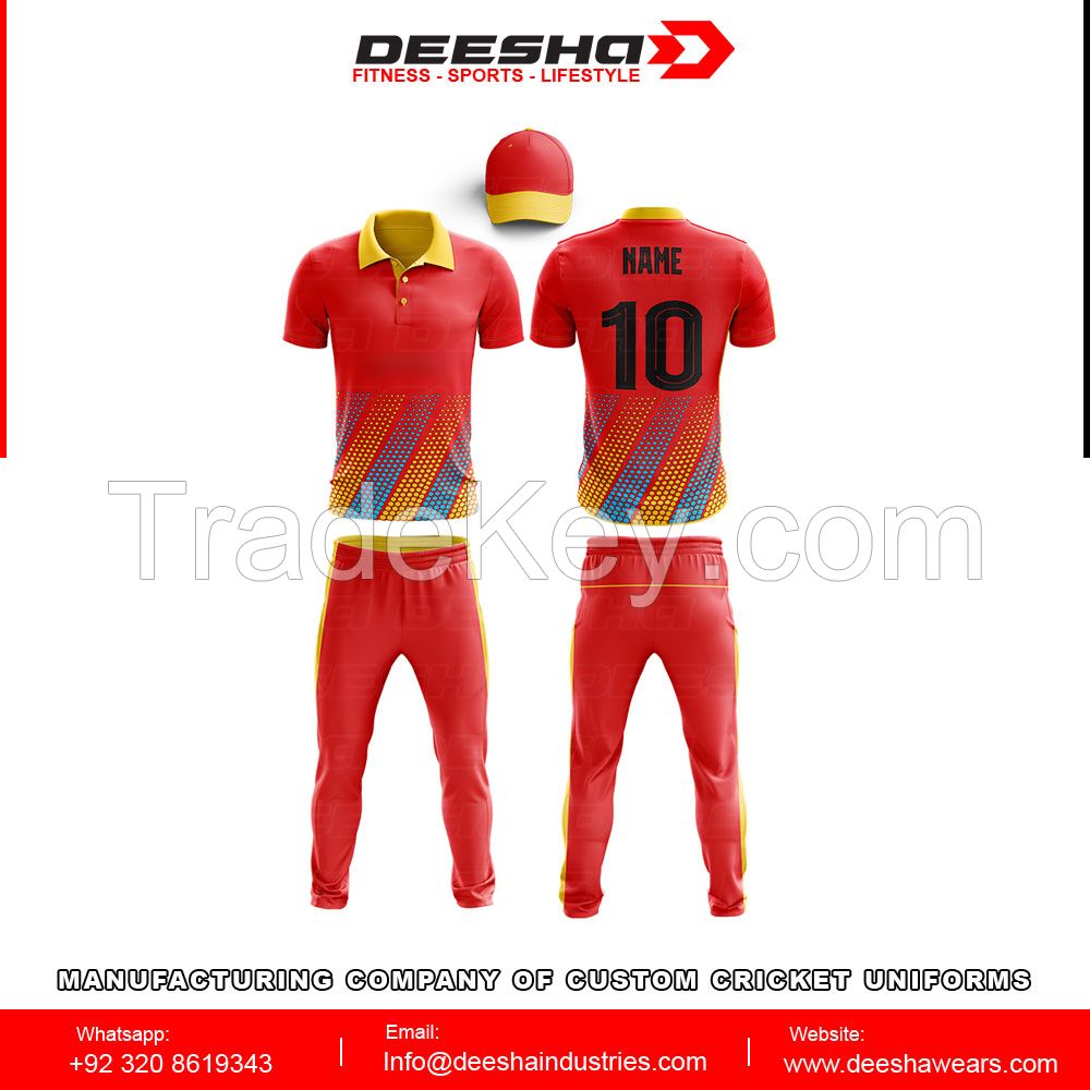 Sublimated Cricket Uniform