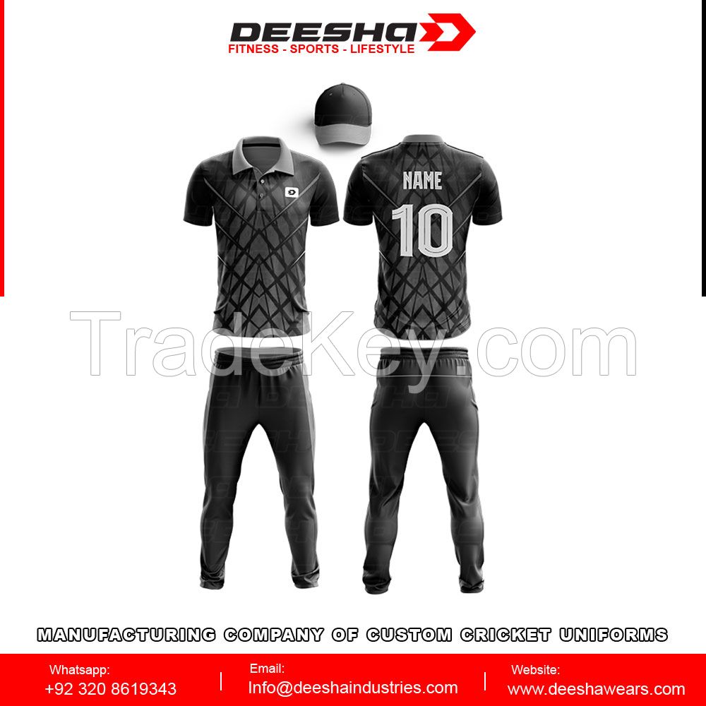 sublimation cricket uniform for men
