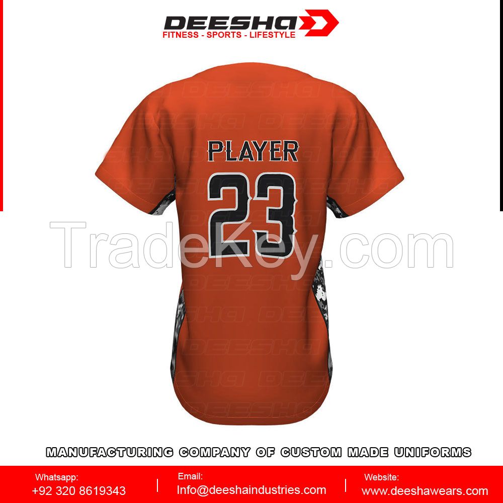 Softball Crew Neck Jerseys Miom