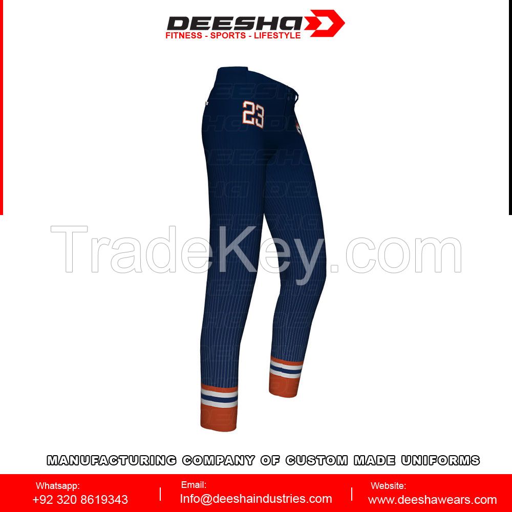 Sublimation Custom Made Softball Pants