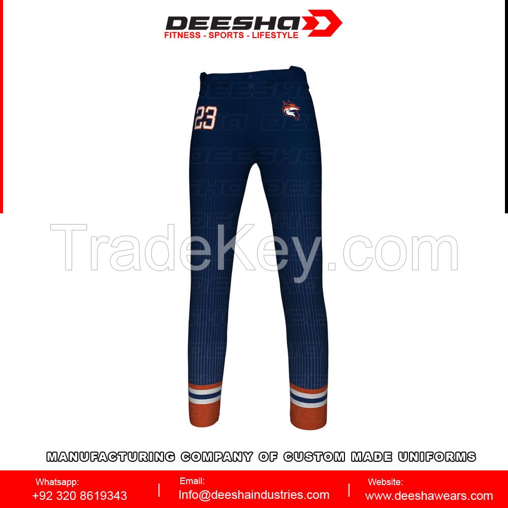 Sublimation Custom Made Softball Pants