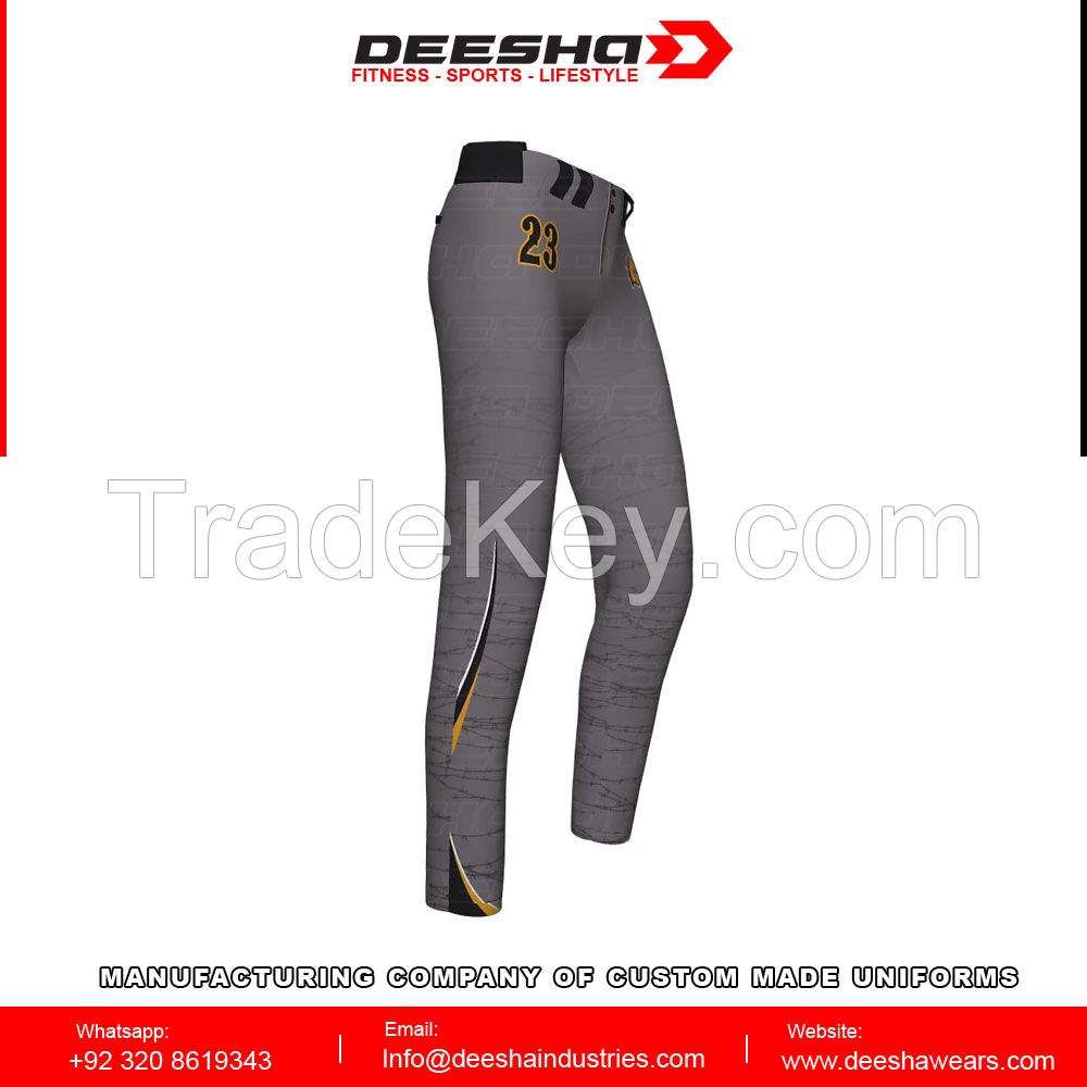 Sublimation Custom Made Softball Pants