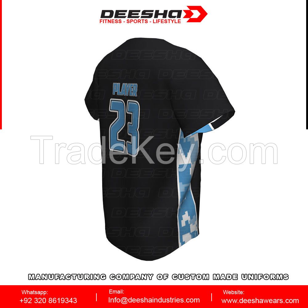 new arrival custom made softball full button jerseys youth