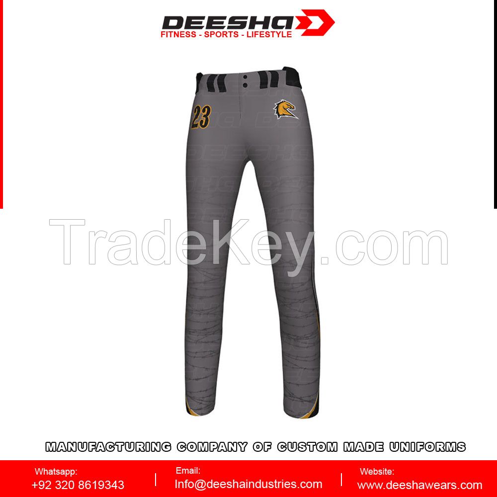 Sublimation Custom Made Softball Pants