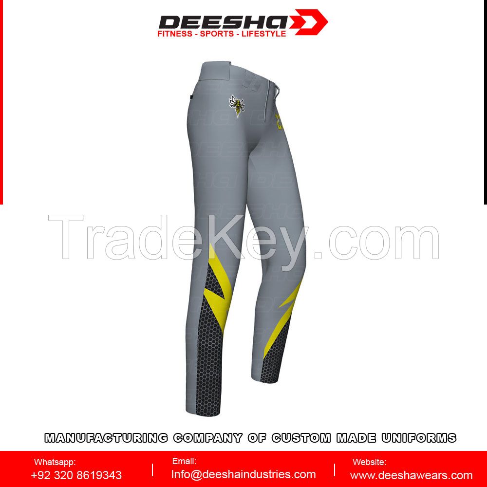 Sublimation Custom Made Softball Pants