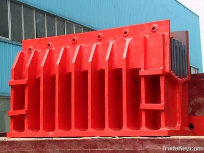 splay saddle casting for cable suspension bridge