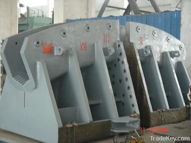 cable saddle casting for steel suspension bridge