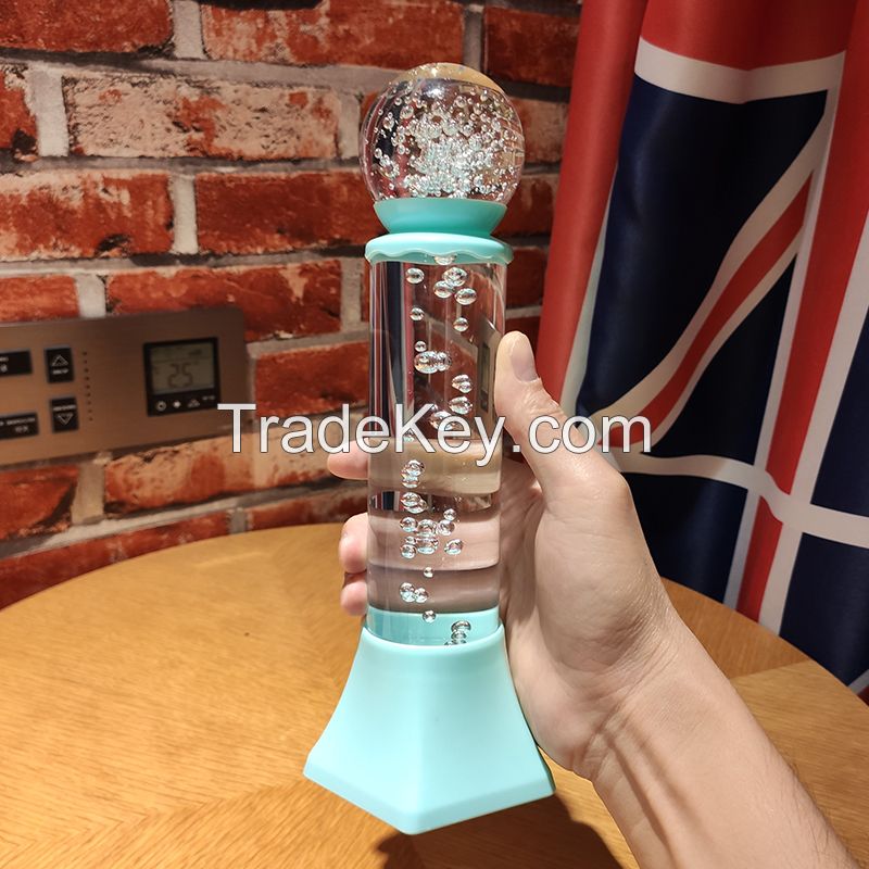 Crystal Bubble Night Lamp Remote Control Night Light Table Lamp For Bedroom Children Birthday Reading Living Room Gifts