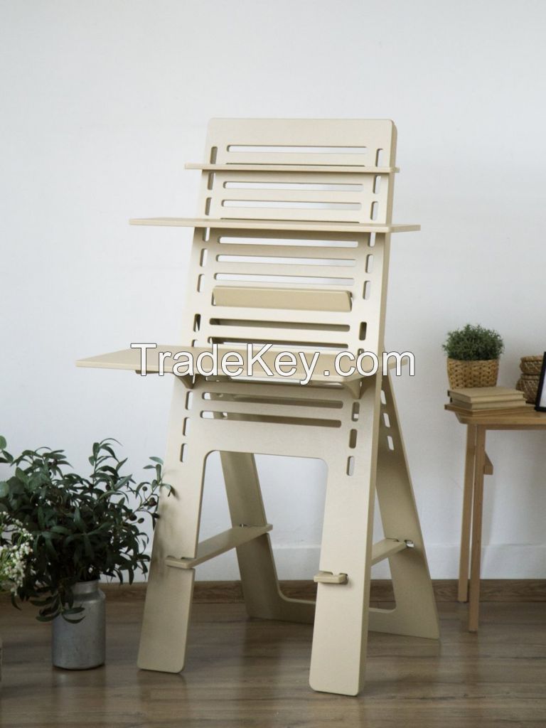 Folding Table Stayhome Desk, Scope Of Supply School Pupil With Overhead Covering.