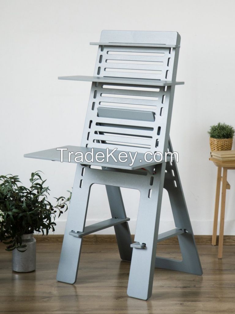 Folding table Stayhome Desk, scope of supply School pupil with overhead covering.