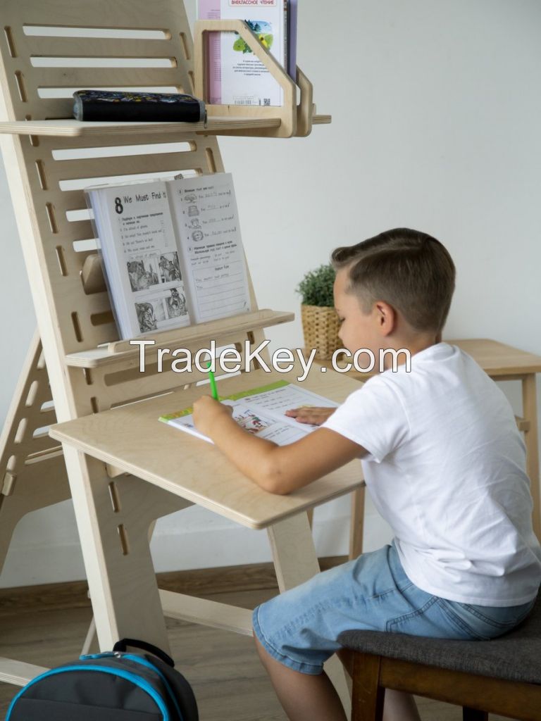 Folding table Stayhome Desk, scope of supply School Pupil.