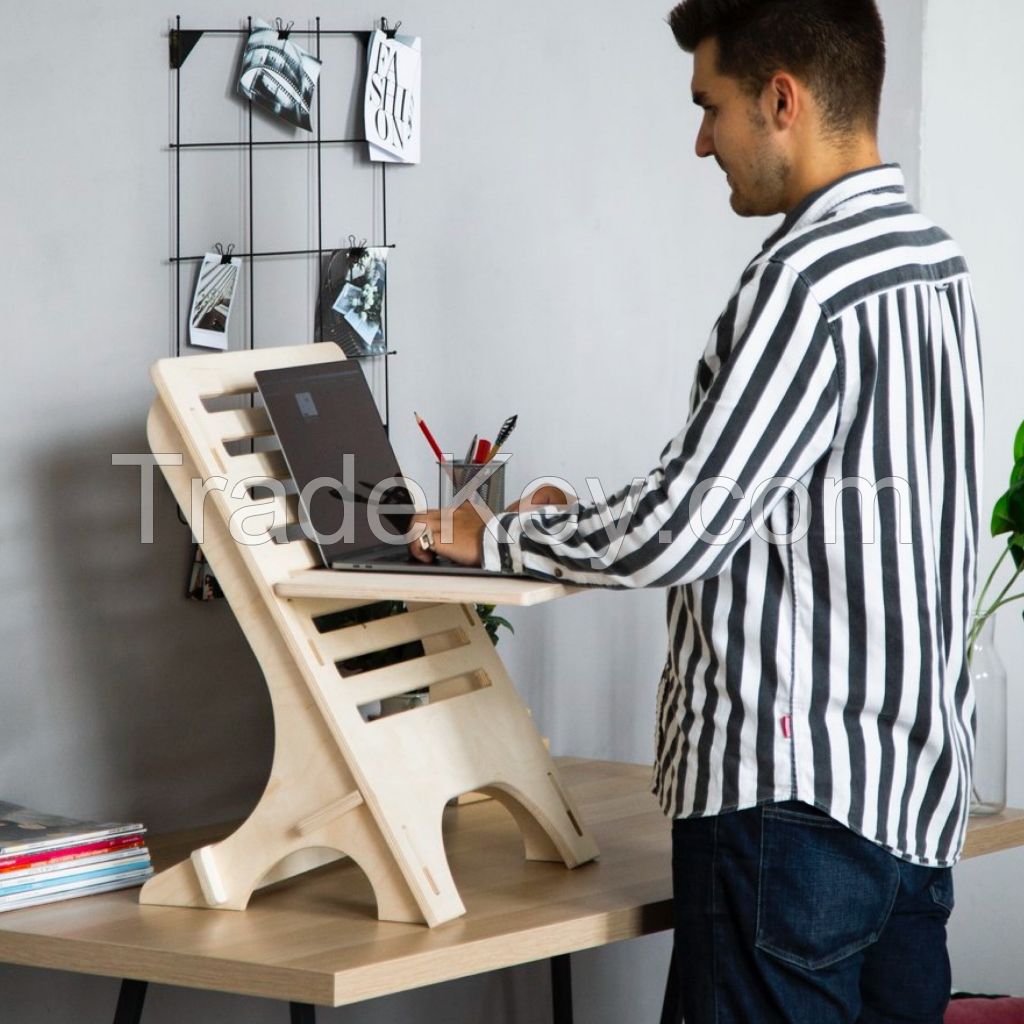 Table stand holder for notebook computer: Stayhome Desk