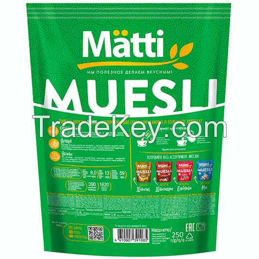 Matti Muesli with nut and apple