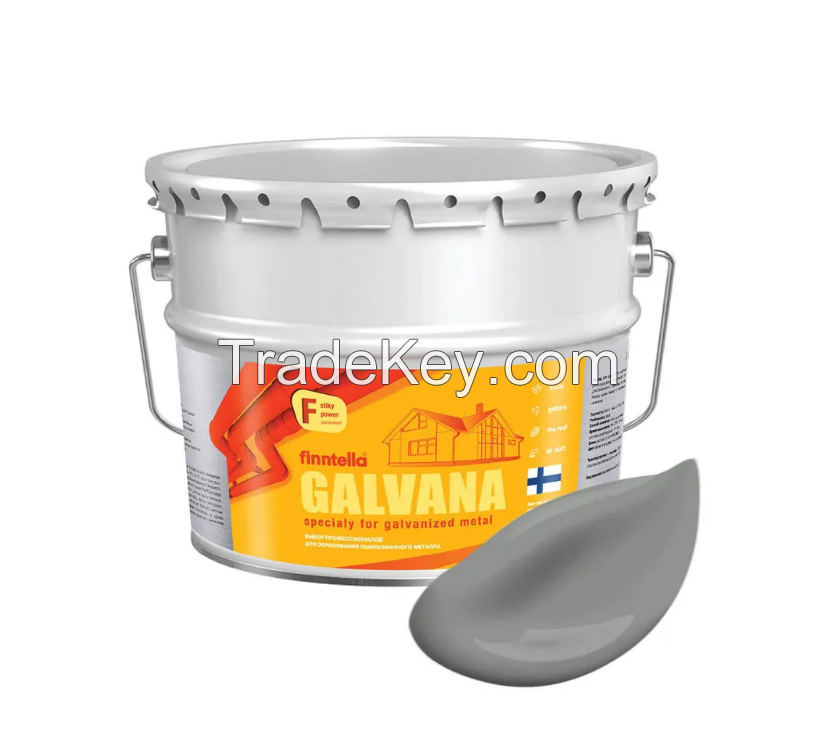 FINNTELLA GALVANA paint for galvanized metal and concrete