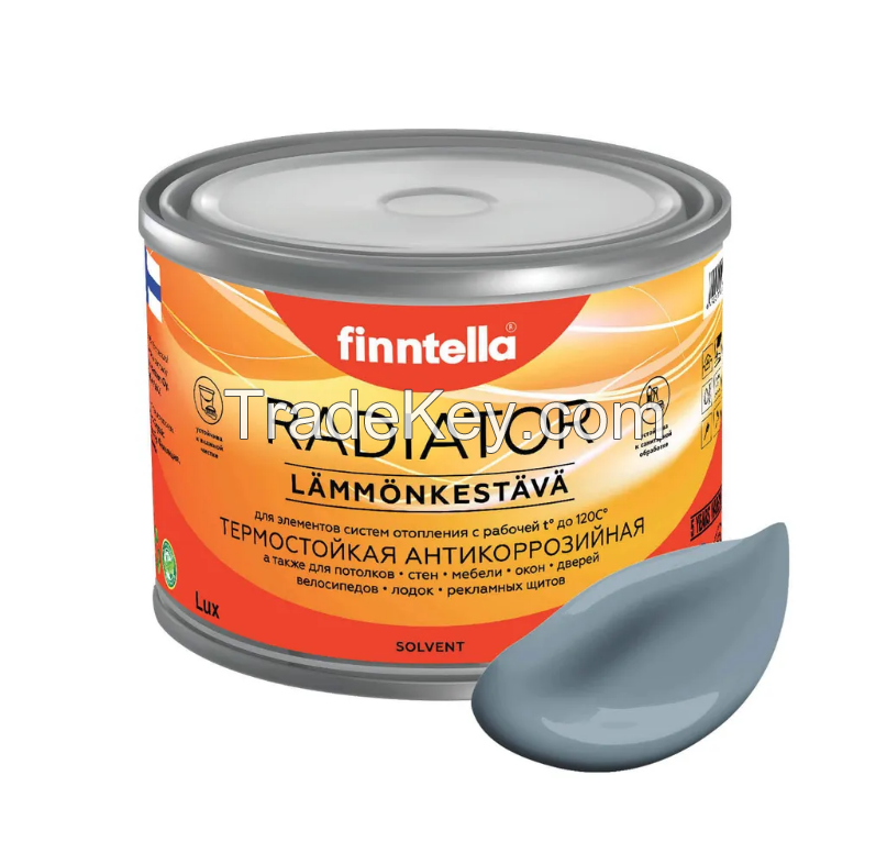 Enamel, Paint FINNTELLA RADIATOR specialized for batteries and radiators