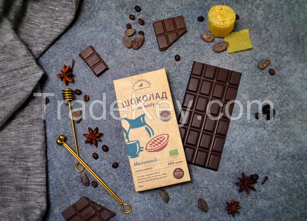 ORGANIC MILK CHOCOLATE 46% COCOA