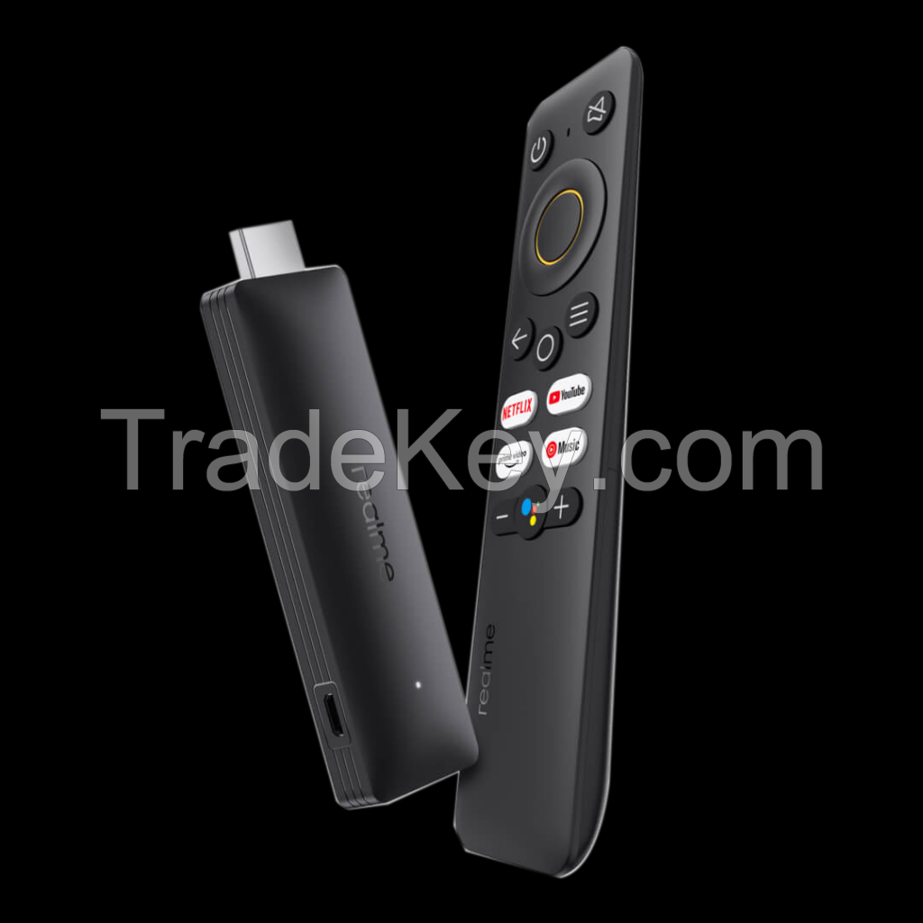 realme 4K TV Stick Global Version 2GB 8GB Cortex A53 Bluetooth 5.0 HDMI 2.1 Smart Google TV Stick 4kp60 Netflix Voice Assistant